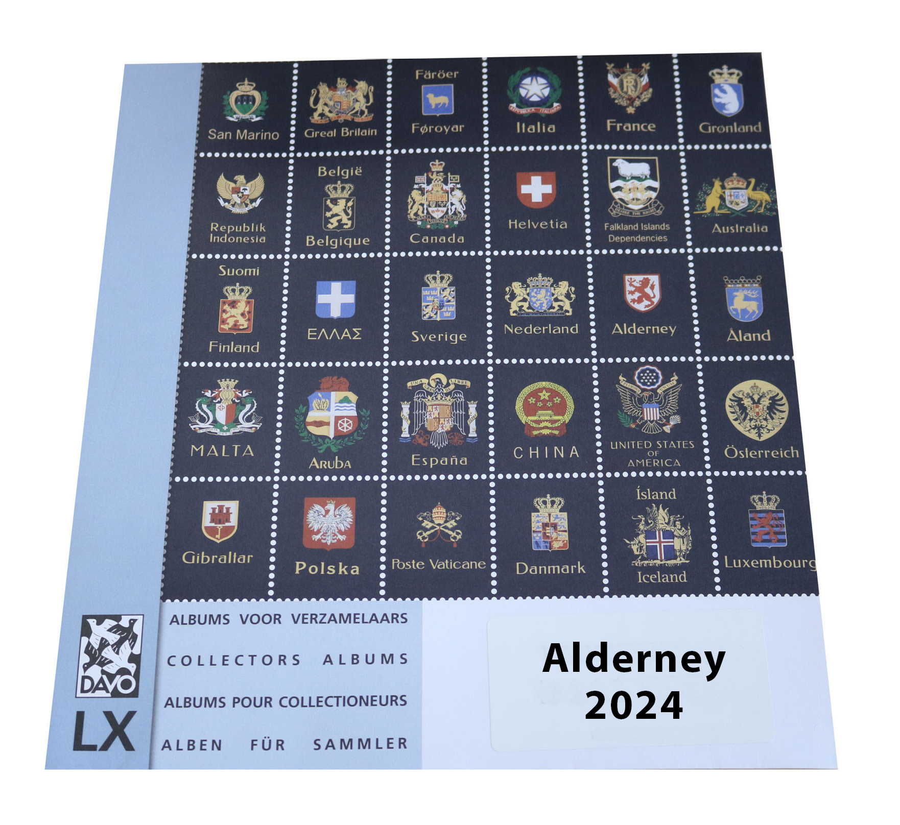 Alderney 2024 Davo Luxury Hingeless Supplement